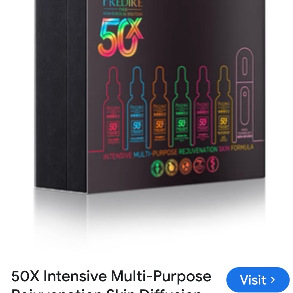 Predire  50X Intensive Skin set